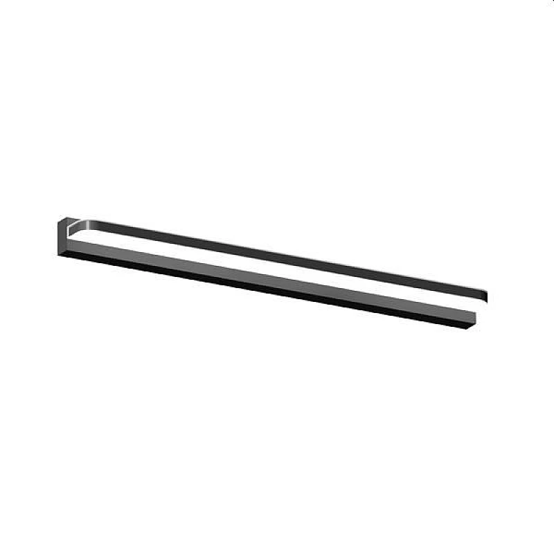 Φωτιστικό Μπάνιου Μαύρο 60cm 14W LED 3CCT IP44 144-80536 EUROLAMP