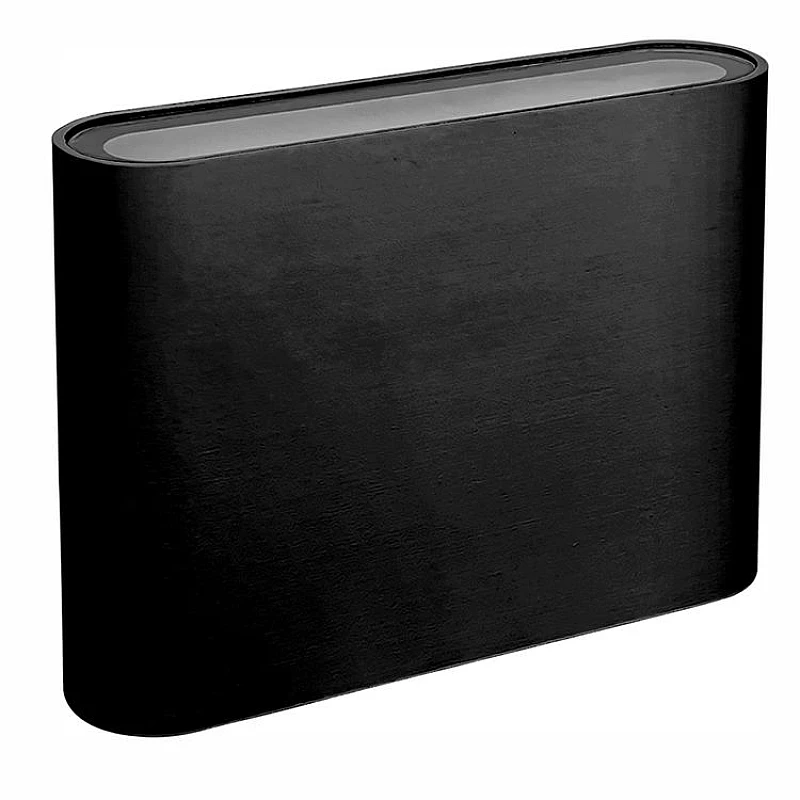 Φωτιστικό LED επιτοίχιο UP & DOWN 6W 264Lm 115x90x35mm Μαύρη αλουμινίου 3CCT 145-20275 EUROLAMP