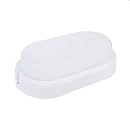Απλίκα LED Οβάλ Λευκή 11W 990Lm 168X92X48mm Φυσικό Λευκό 4000K 145-20410 EUROLAMP