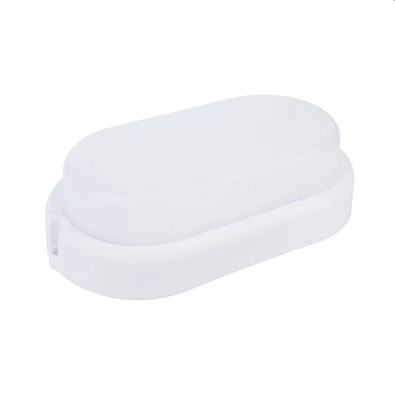 Απλίκα LED Οβάλ Λευκή 11W 990Lm 168X92X48mm Φυσικό Λευκό 4000K 145-20410 EUROLAMP