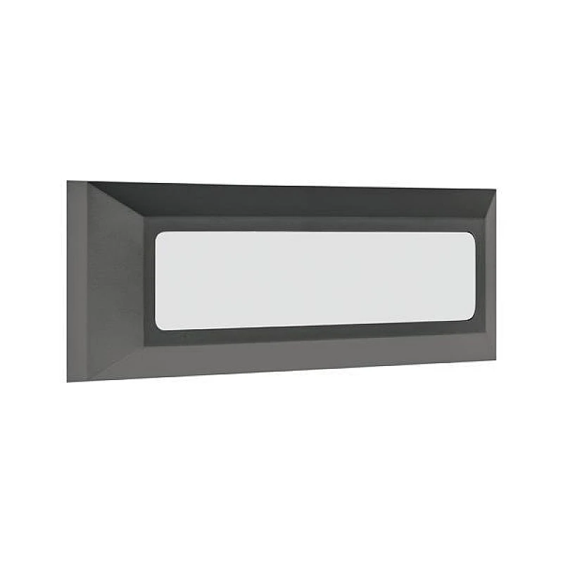 Φωτιστικού τοίχου Led slim PRO 4W IP65 230V 3CCT σκούρο γκρι/γραφίτης χρώμα 145-52073 EUROLAMP