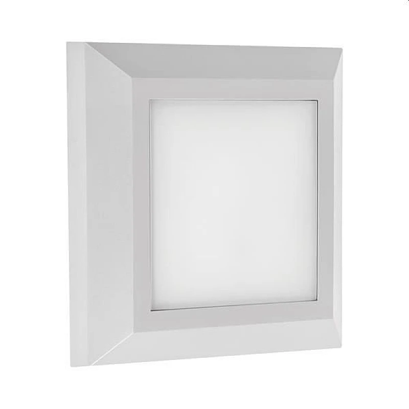 Φωτιστικό LED επίτοιχο Slim 125x125mm 3CCT Λευκό Pro ARTE ILLUMINA 145-52084 Eurolamp