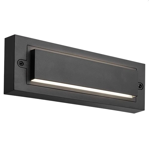 Φωτιστικού τοίχου Led PRO 6W 255X42X90 3CCT IP65 SENARIO σε μαύρο χρώμα 145-52113 EUROLAMP