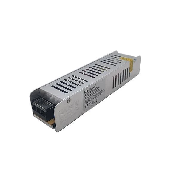 Τροφοδοτικό ταινίας Led SLIM 120W 12V 10A IP20 145-71016 Eurolamp