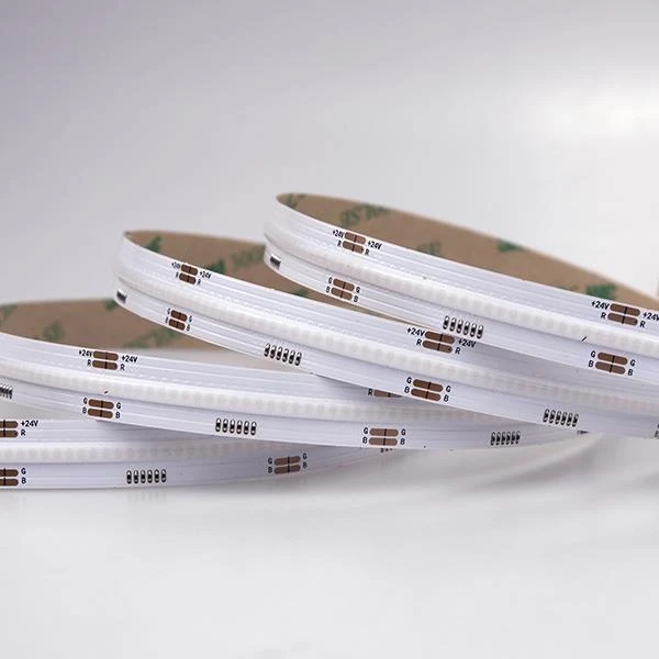 Ταινία LED SMD COB DC 24V IP44 10W/m RGB  480L/m Eurolamp 145-72029 5 μέτρα