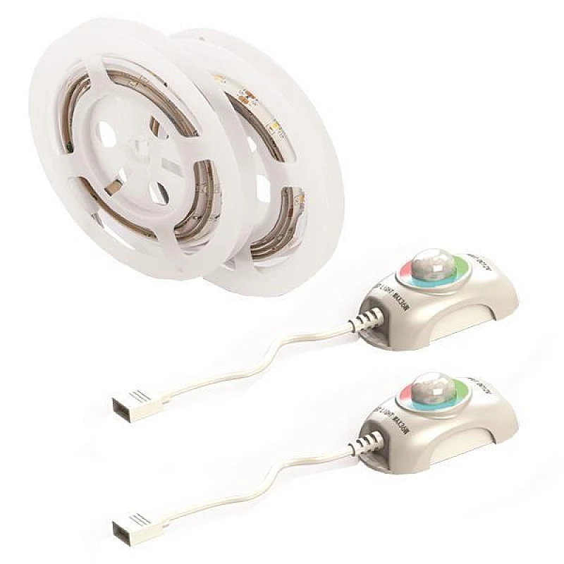 Σετ Ταινίας LED SMD5050 RGB 2x1.5m 9W IP65 12V Dimmable με αισθητήρα κίνησης 145-70022 EUROLAMP Σετ Ταινίας LED SMD5050 RGB 2x1.5m 9W IP65 12V Dimmable με αισθητήρα κίνησης 145-70022 EUROLAMP