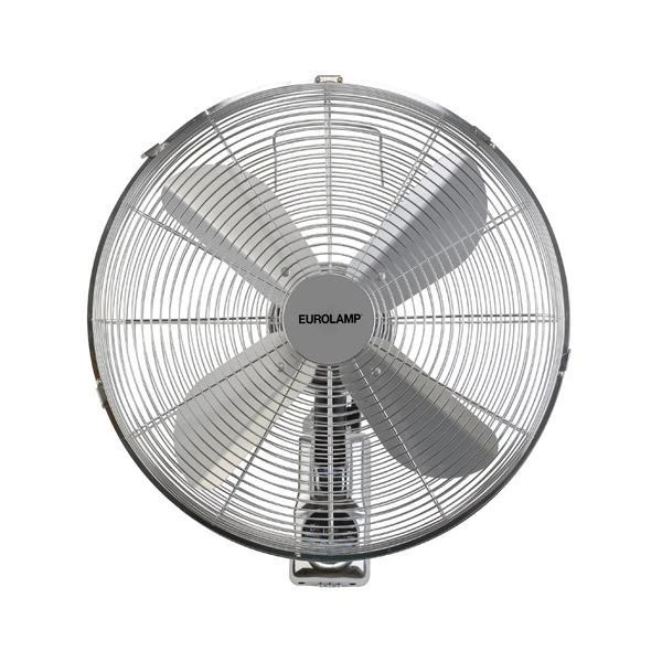 Ανεμιστήρας Inox Τοίχου Vintage Φ45 50W με κοντρόλ 147-29380 EUROLAMP