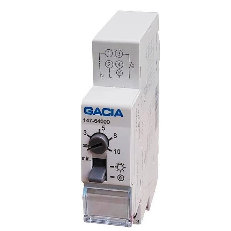 Gacia Αυτόματος κλιμακοστασίου 16A 230V 147-64000 Gacia Αυτόματος κλιμακοστασίου 16A 230V 147-64000