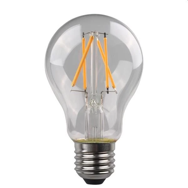 Λαμπτήρας LED E27 A60 4.5Watt Ψυχρό Λευκό 6500Κ Filament Cross 147-78001 EUROLAMP