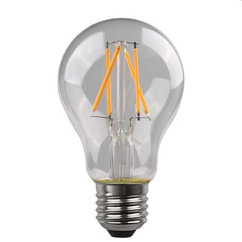 Λαμπτήρας LED E27 A60 4.5Watt Ψυχρό Λευκό 6500Κ Filament Cross 147-78001 EUROLAMP