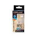 Λαμπτήρας LED E27 A60 4.5Watt Ψυχρό Λευκό 6500Κ Filament Cross 147-78001 EUROLAMP
