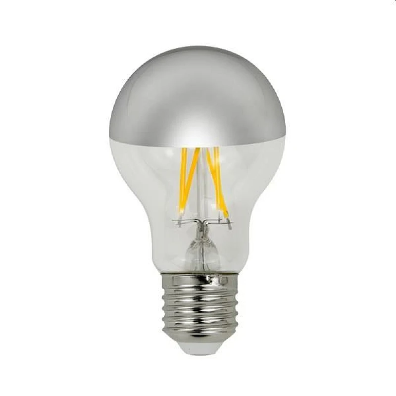 Λαμπτήρας LED E27 A67 8Watt Θερμό Λευκό 2700Κ Filament με αντεστραμμένο καθρέπτη DIMMABLE 147-78071 EUROLAMP