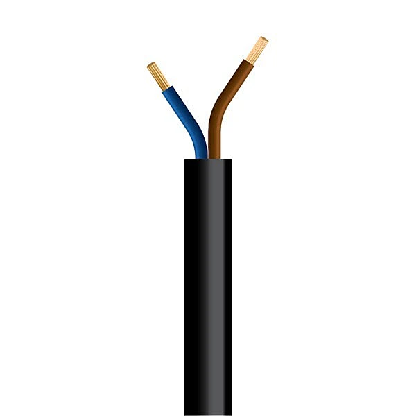 Εύκαμπτο καλώδιο 2 x 1 mm² ΜΑΥΡΟ (HO5VV-F) 150-13152 Wairel Εύκαμπτο καλώδιο 2 x 1 mm² ΜΑΥΡΟ (HO5VV-F) 150-13152 Wairel