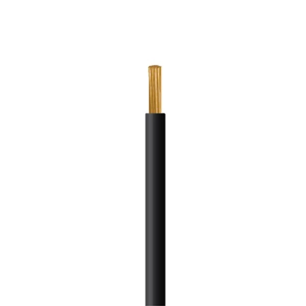 Εύκαμπτο καλώδιο 1 x 2.5 mm² HO7V-K  NYAF Μαύρο 150-13420 Wairel