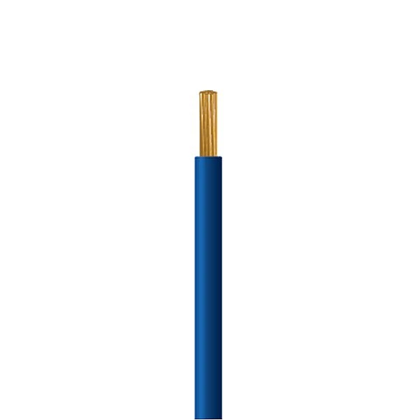Εύκαμπτο καλώδιο 1 x 2.5 mm² HO7V-K  NYAF Μπλε 150-13421 Wairel