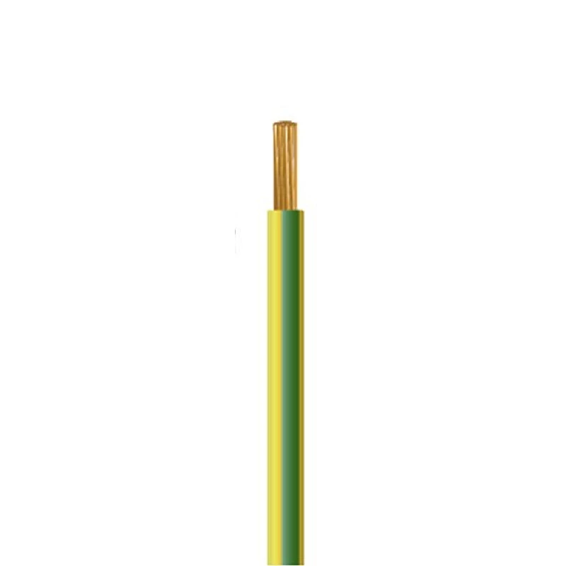 Εύκαμπτο καλώδιο 1 x 6 mm² HO7V-K NYAF Πρασινόκιτρινο 150-13442 Wairel Εύκαμπτο καλώδιο 1 x 6 mm² HO7V-K NYAF Πρασινόκιτρινο 150-13442 Wairel