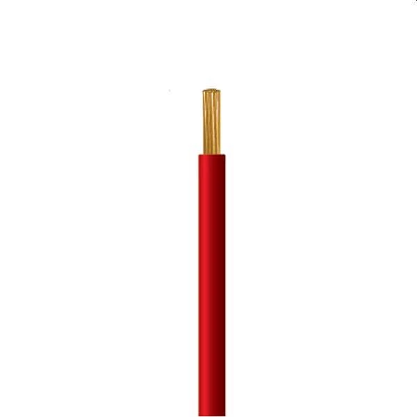 Εύκαμπτο καλώδιο 1 x 2.5 mm² HO7V-K  NYAF Κόκκινο 150-13424 Wairel