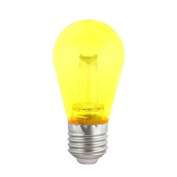 Λαμπτήρας Led E27 S14 2.50Watt Κίτρινο COLORLED 1501620 VITONE