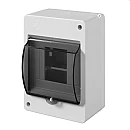 Ηλεκτρολογικός πίνακας Πλαστικός επίτοιχος 4 θέσεων MINI 151-25105 EUROLAMP