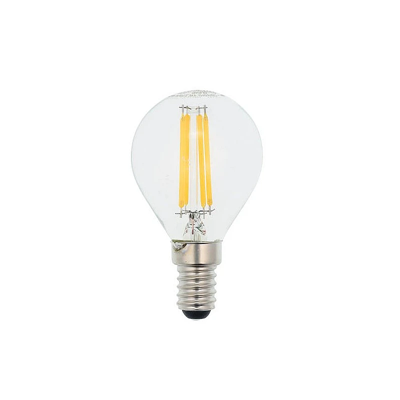 Λαμπτήρας Led E14 G45 6Watt Φυσικό λευκό 4000Κ Dimmable Filament Ledisone-2/clear 1518370 VITO Λαμπτήρας Led E14 G45 6Watt Φυσικό λευκό 4000Κ Dimmable Filament Ledisone-2/clear 1518370 VITO