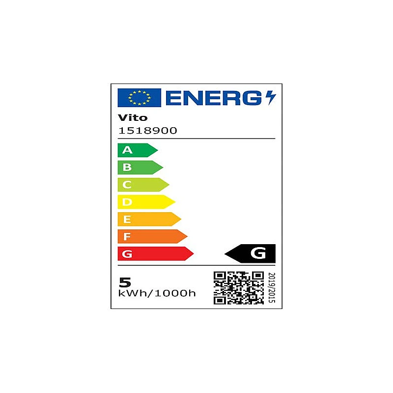 Λαμπτήρας Led E27 G45 5Watt Φυσικό λευκό 4000K Σφαιρικό BASIS 1518900 VITONE Λαμπτήρας Led E27 G45 5Watt Φυσικό λευκό 4000K Σφαιρικό BASIS 1518900 VITONE