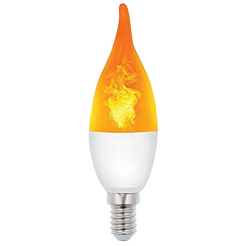 Λαμπτήρας Led E14 C37 3Watt Θερμό λευκό 1400K Κεράκι φλόγα FLAMMY 1519730 VITO Λαμπτήρας Led E14 C37 3Watt Θερμό λευκό 1400K Κεράκι φλόγα FLAMMY 1519730 VITO