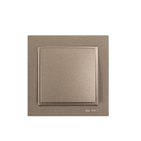 Διακόπτης Απλός χωνευτός LIGHT FUME 152-10500 MONO ELECTRIC Despina by Eurolamp