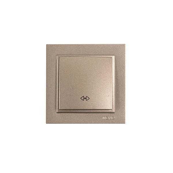 Διακόπτης  Μεσαίος αλε-ρετουρ LIGHT FUME 152-10506 MONO ELECTRIC Despina by Eurolamp