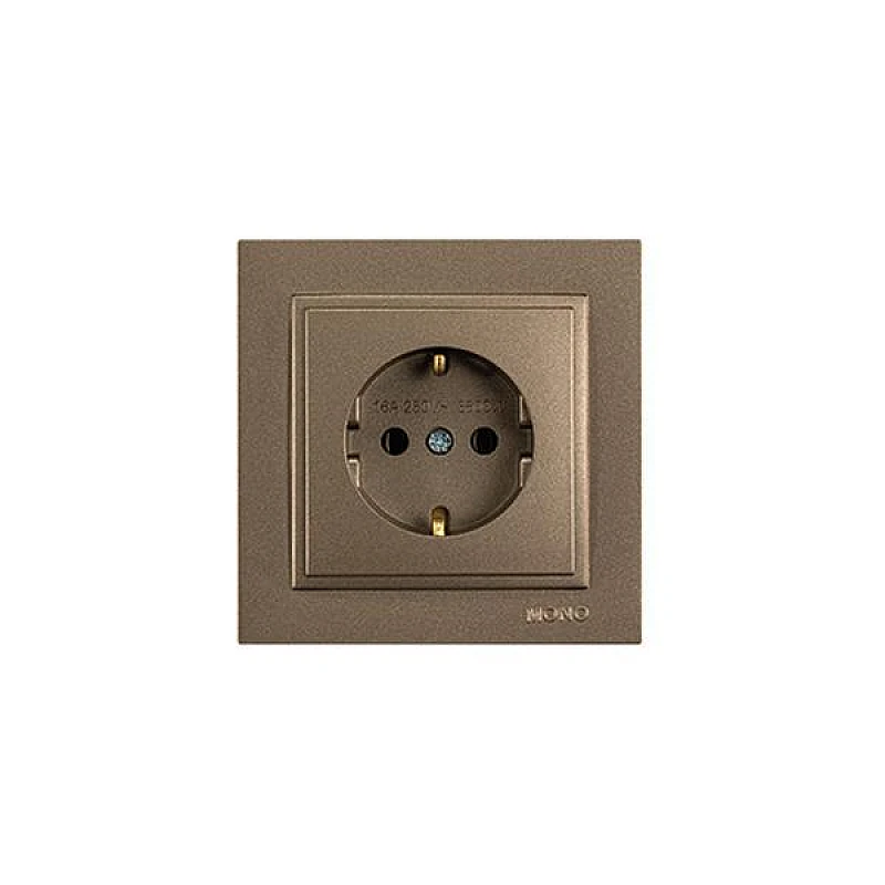 Πρίζα Σούκο χωνευτή 16A 250V με παιδική προστασία LIGHT FUME 152-10531 MONO ELECTRIC Despina by Eurolamp Πρίζα Σούκο χωνευτή 16A 250V με παιδική προστασία LIGHT FUME 152-10531 MONO ELECTRIC Despina by Eurolamp