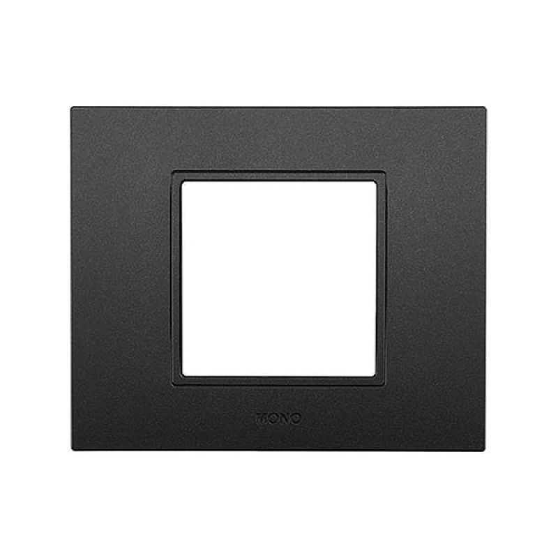 Πλαίσιο 2 θέσεων μαύρο M Series Leon 152-20170 Eurolamp Πλαίσιο 2 θέσεων μαύρο M Series Leon 152-20170 Eurolamp