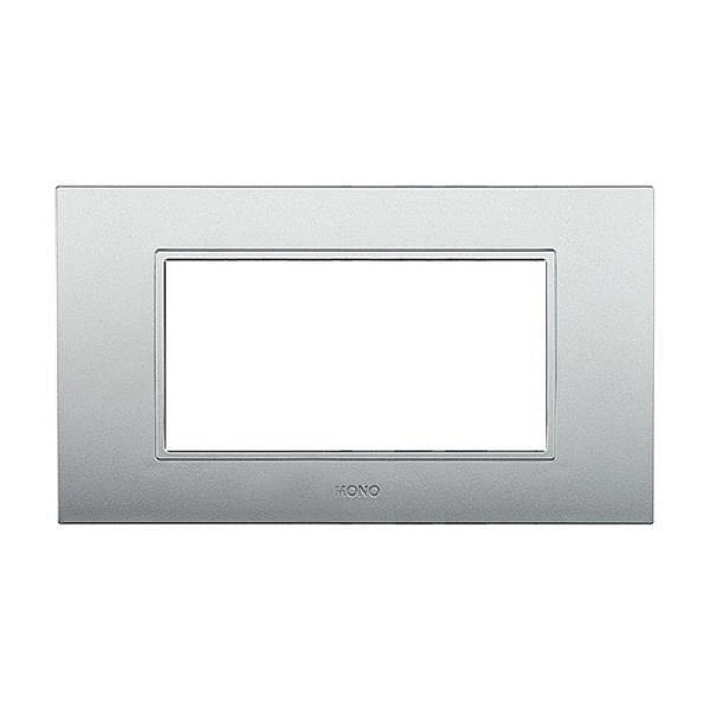 Πλαίσιο 4 θέσεων Νίκελ Ματ M Series Leon 152-20272 Eurolamp Πλαίσιο 4 θέσεων Νίκελ Ματ M Series Leon 152-20272 Eurolamp