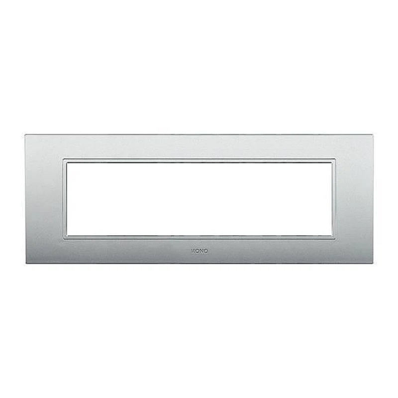 Πλαίσιο 7 θέσεων Νίκελ Ματ M Series Leon 152-20273 Eurolamp Πλαίσιο 7 θέσεων Νίκελ Ματ M Series Leon 152-20273 Eurolamp