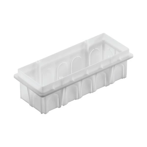 Κουτί Διακόπτη χωνευτό M SERIES 7 Θέσεων 177mmX65mm Λευκό 152-20813 Eurolamp