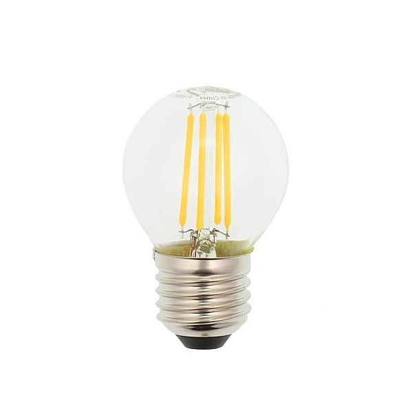 Λαμπτήρας Led E27 G45 6Watt Θερμό λευκό 2700K Dimmable Filament ledisone-D 1520010 VITO