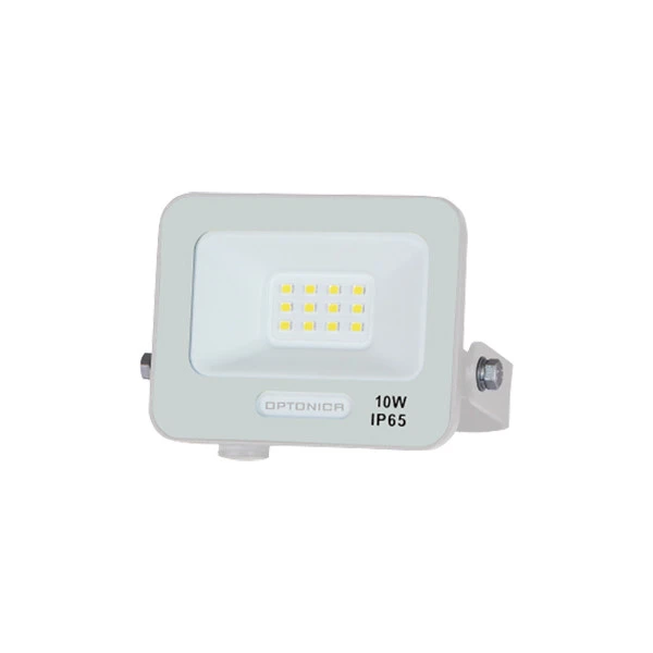 Προβολέας LED SMD LUMILEDS 10W ψυχρό λευκό 6000K λευκό σώμα MT-N 15801 OPTONICA