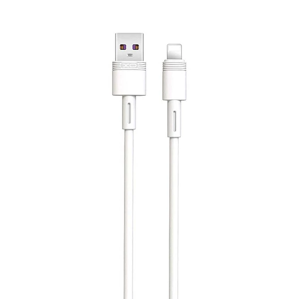 XO NB166 5A Καλώδιο Γρήγορης Φόρτισης Lightning Άσπρο