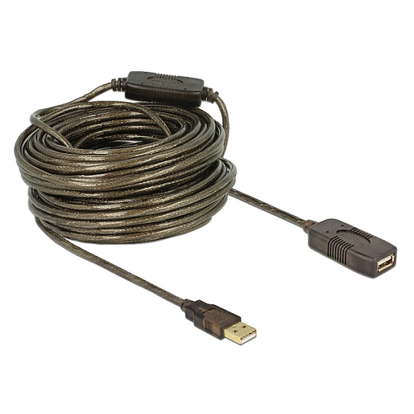 Καλώδιο Προέκτασης USB 2.0  USB-A female - USB-A male 20m 