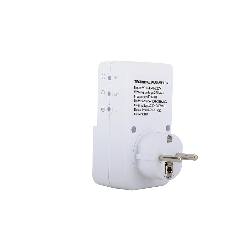 Amarad Voltage Protector Μονή Πρίζα BX-V099-D-G ΠΡΟΣΤΑΤΕΥΤΙΚΟ ΑΣΦΑΛΕΙΑΣ-ΕΠΙΤΗΡΗΤΗΣ ΤΑΣΗΣ 16Α/3680VA Amarad Voltage Protector Μονή Πρίζα BX-V099-D-G ΠΡΟΣΤΑΤΕΥΤΙΚΟ ΑΣΦΑΛΕΙΑΣ-ΕΠΙΤΗΡΗΤΗΣ ΤΑΣΗΣ 16Α/3680VA