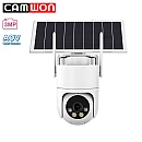 CAMWON WIP-CP300BW CamhiPro WiFi AOV Solar Battery Camera Ηλιακή κάμερα 3 Mpixels Λευκή