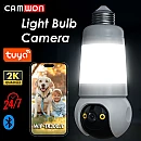 CAMWON WIP-TR300JE Tuya E27 Bulb Wi-Fi Camera 3.0Mp με λαμπτήρα LED