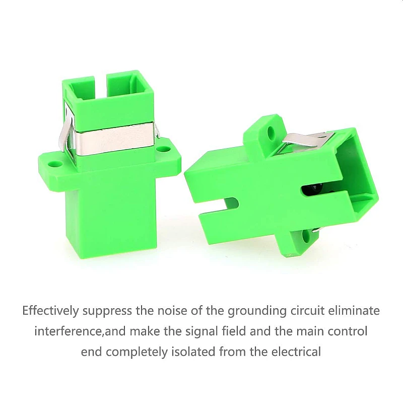 Σύνδεσμος οπτικών ινών Simplex SC-APC Singlemode Adapter ΟΕΜ 