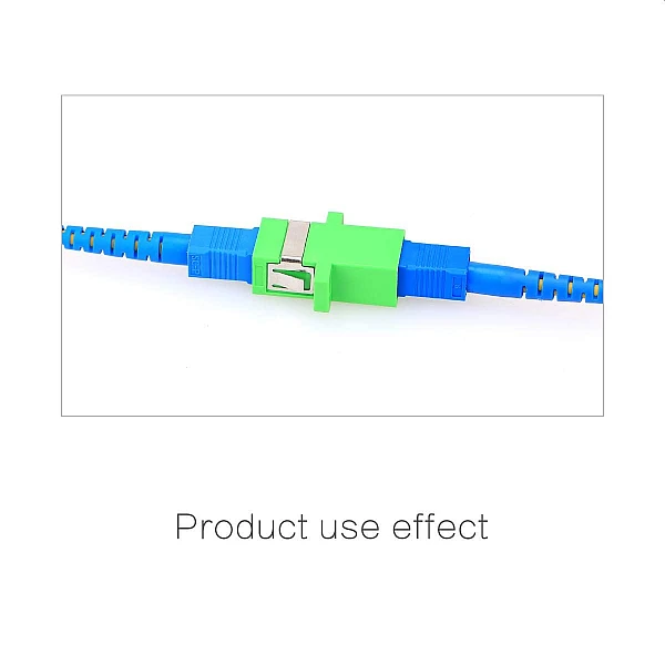 Σύνδεσμος οπτικών ινών Simplex SC-APC Singlemode Adapter ΟΕΜ 