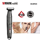 WMARK NG-BT003 Σετ Επαναφορτιζόμενης Κουρευτικής Μηχανής Μαύρο