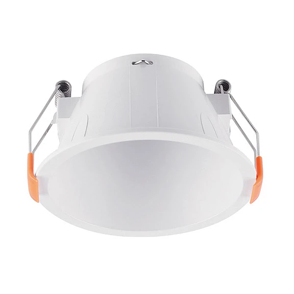 Σπότ στρογγυλό Πλαστικό Χωνευτό Φ38mm GU10 σε Λευκό χρώμα  PLASY-R 2026970 VITO