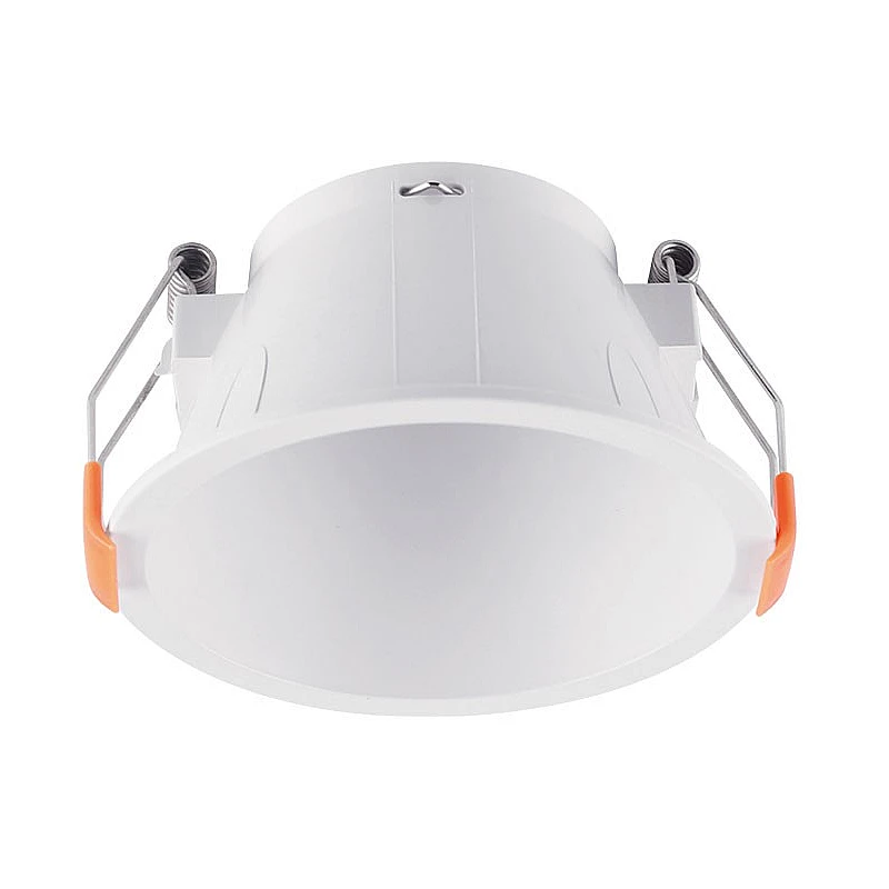 Σπότ στρογγυλό Πλαστικό Χωνευτό Φ38mm GU10 σε Λευκό χρώμα  PLASY-R 2026970 VITO