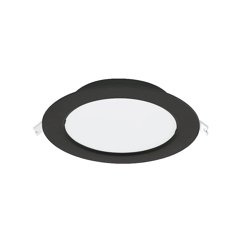 LED Πάνελ Φωτιστικό Οροφής χωνευτό 6Watt Φ110 Φυσικό λευκό 4000K Μαύρο χρώμα LINA-R VITO 2027181 LED Πάνελ Φωτιστικό Οροφής χωνευτό 6Watt Φ110 Φυσικό λευκό 4000K Μαύρο χρώμα LINA-R VITO 2027181