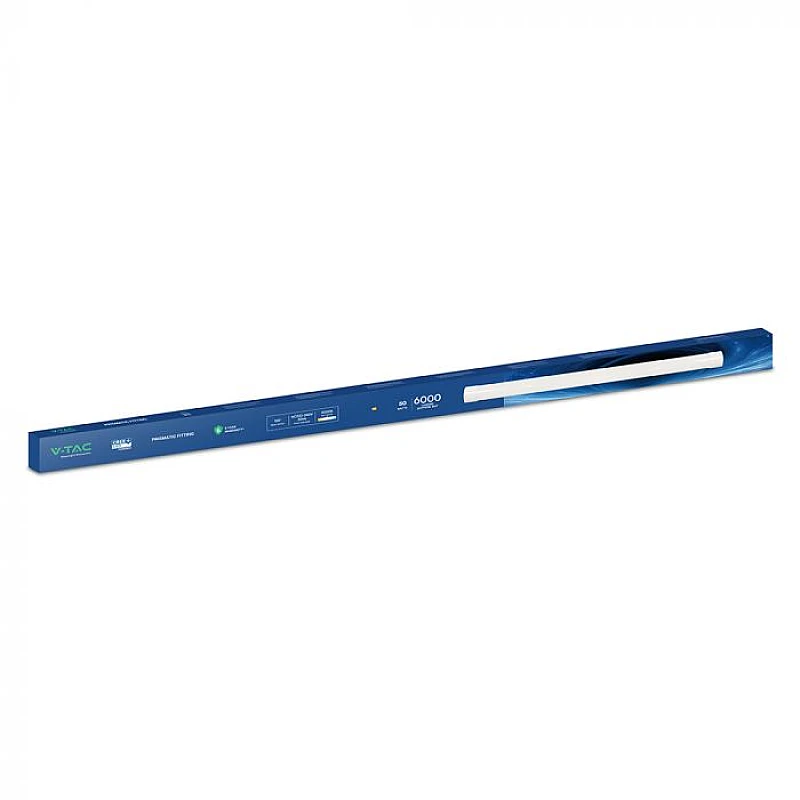 Φωτιστικό LED 50W Γραμμικό Πρισματικό CREE CHIP 150cm Φυσικό Λευκό 4000Κ VT-8-50 203546 V TAC