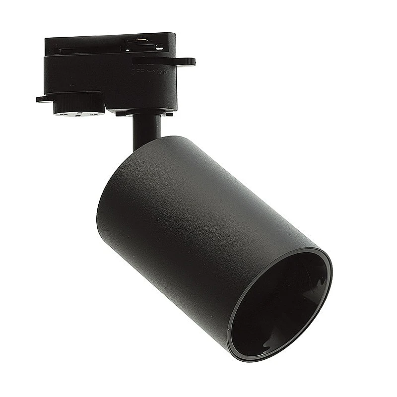 Φωτιστικό Ράγας Μονοφασικό GU10 Ø65×165mm Μαύρο LUMO-N 2102800 VITO