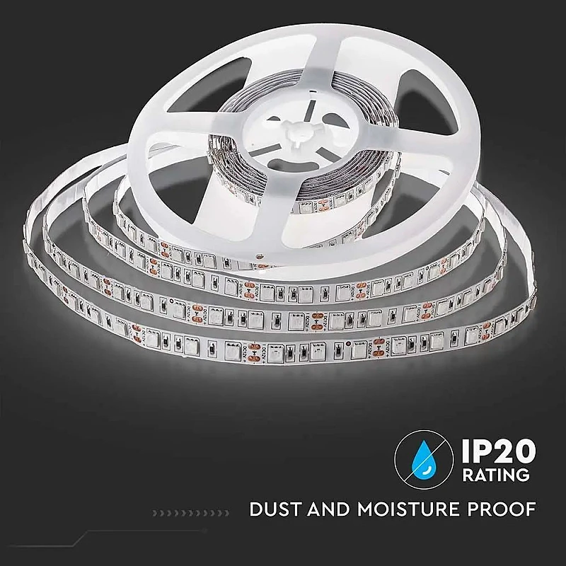 Ταινία led ισχύος 11w/m 60 led/m 5050 IP20 χρωματισμός Ψυχρό λευκό IP20 5 μέτρα VT-5050-60 V-TAC 212126 Ταινία led ισχύος 11w/m 60 led/m 5050 IP20 χρωματισμός Ψυχρό λευκό IP20 5 μέτρα VT-5050-60 V-TAC 212126