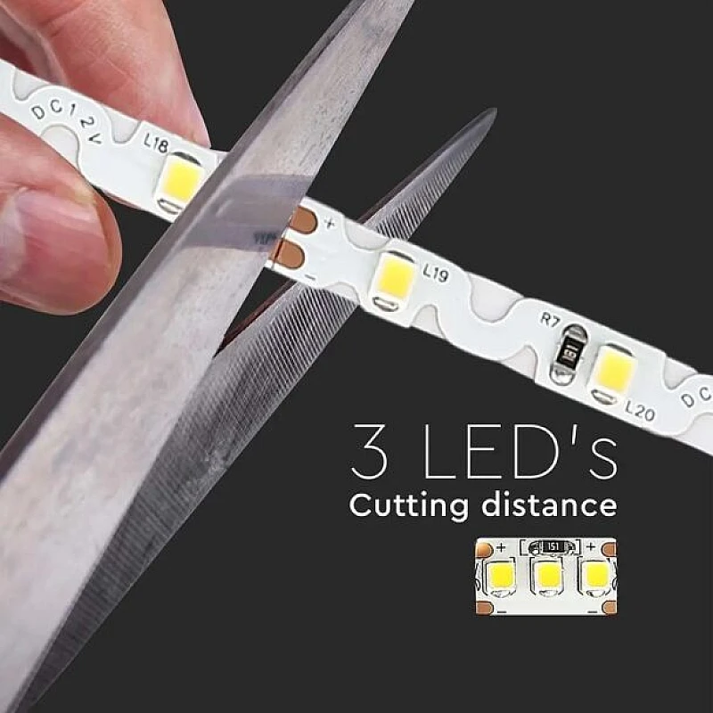 Ταινία led ισχύος 4w/m με 30 smd 5050 led/m IP20 χρωματισμός RGB 5 μέτρα V-TAC 212124 Ταινία led ισχύος 4w/m με 30 smd 5050 led/m IP20 χρωματισμός RGB 5 μέτρα V-TAC 212124
